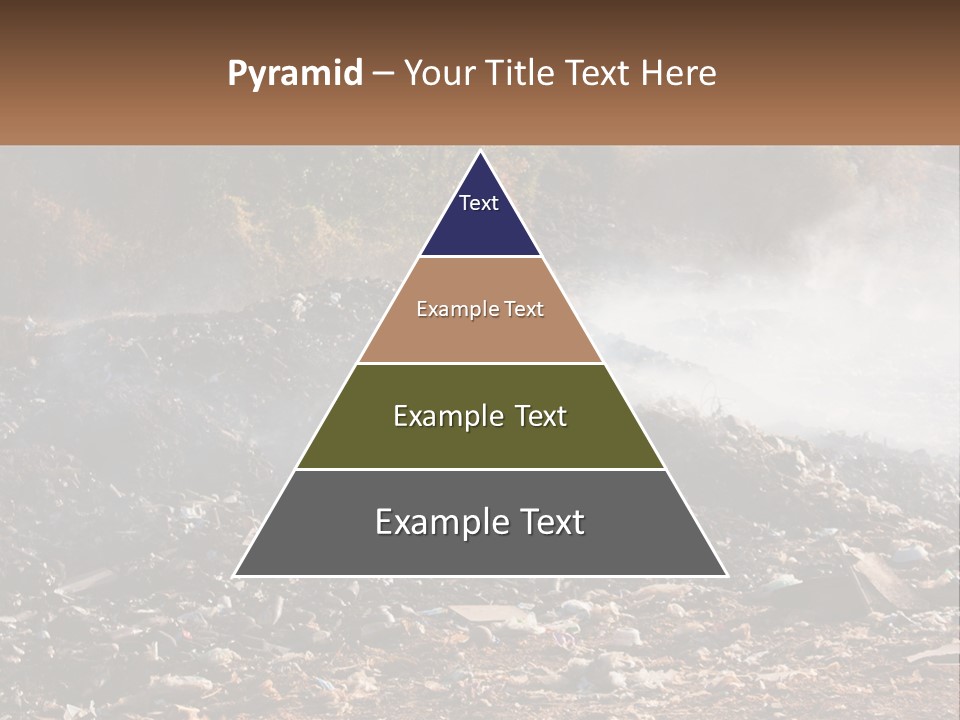 Garbage Dirty Burn PowerPoint Template