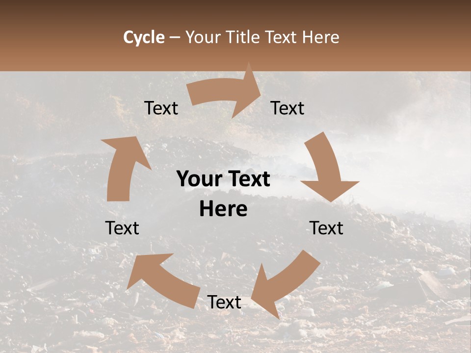 Garbage Dirty Burn PowerPoint Template