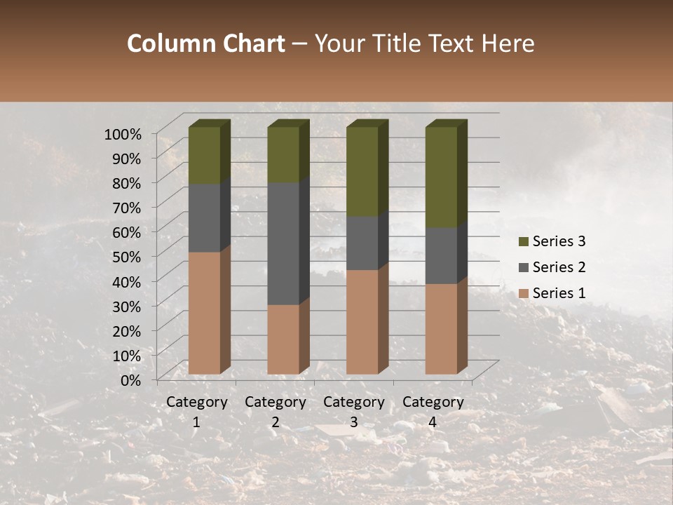 Garbage Dirty Burn PowerPoint Template