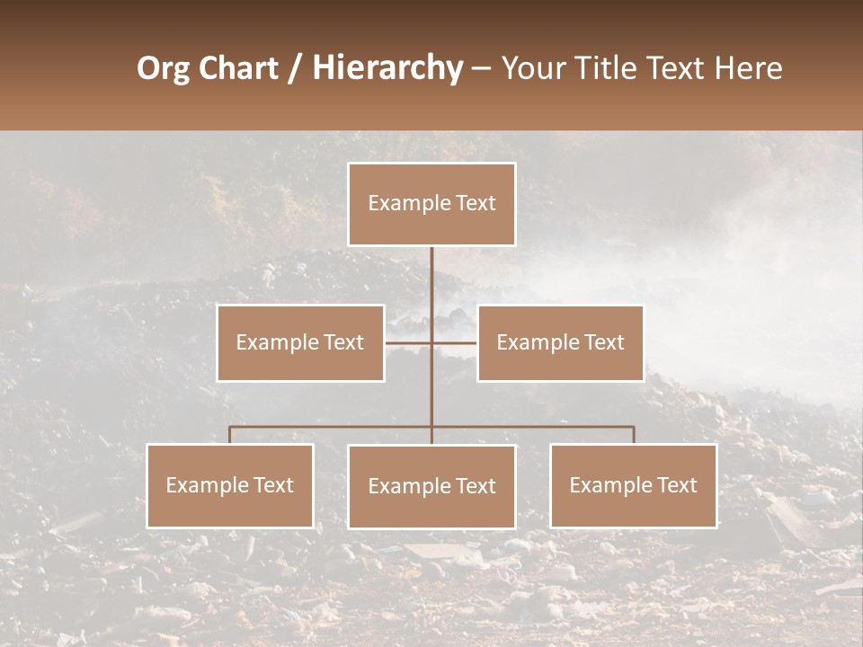 Garbage Dirty Burn PowerPoint Template