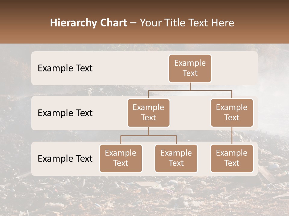 Garbage Dirty Burn PowerPoint Template