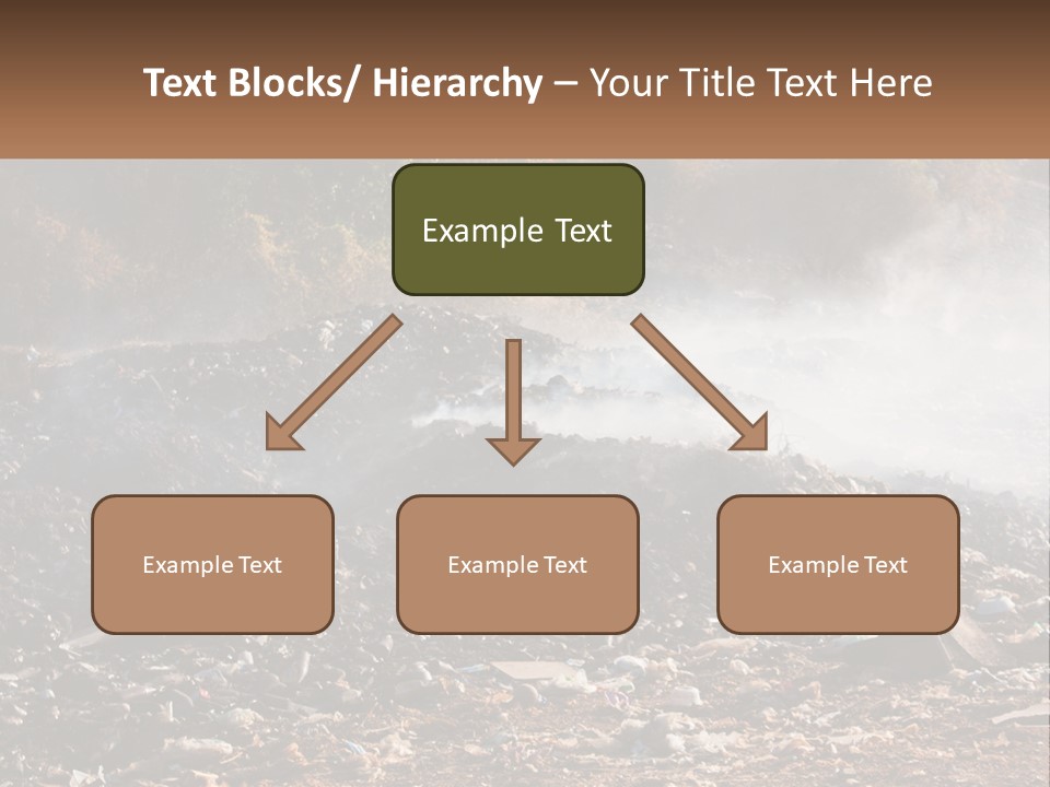 Garbage Dirty Burn PowerPoint Template