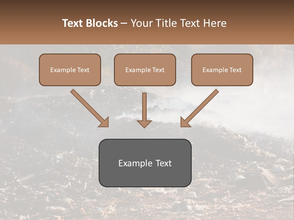 Garbage Dirty Burn PowerPoint Template