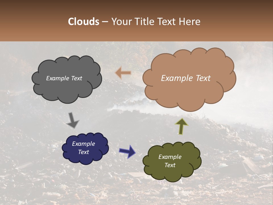 Garbage Dirty Burn PowerPoint Template