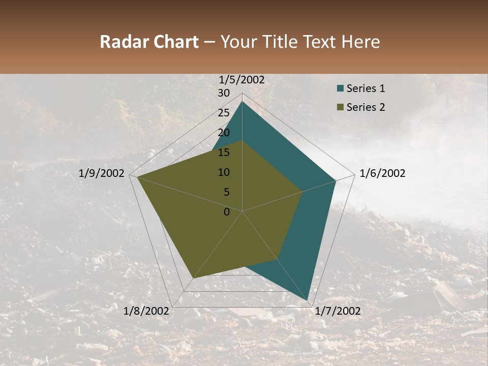 Garbage Dirty Burn PowerPoint Template