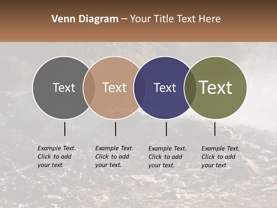 Garbage Dirty Burn PowerPoint Template