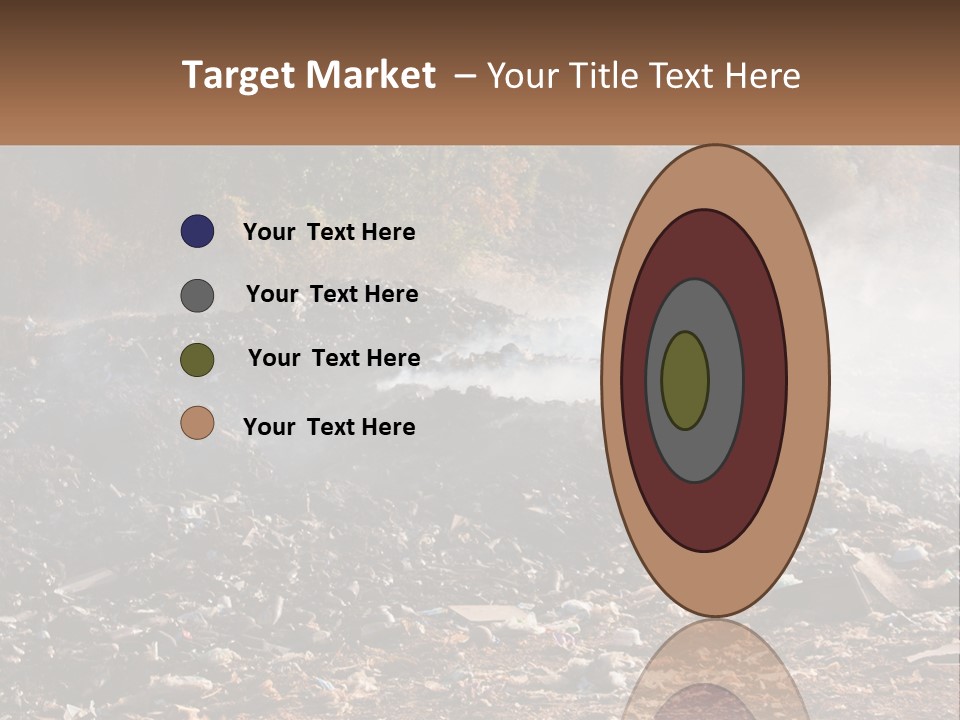 Garbage Dirty Burn PowerPoint Template