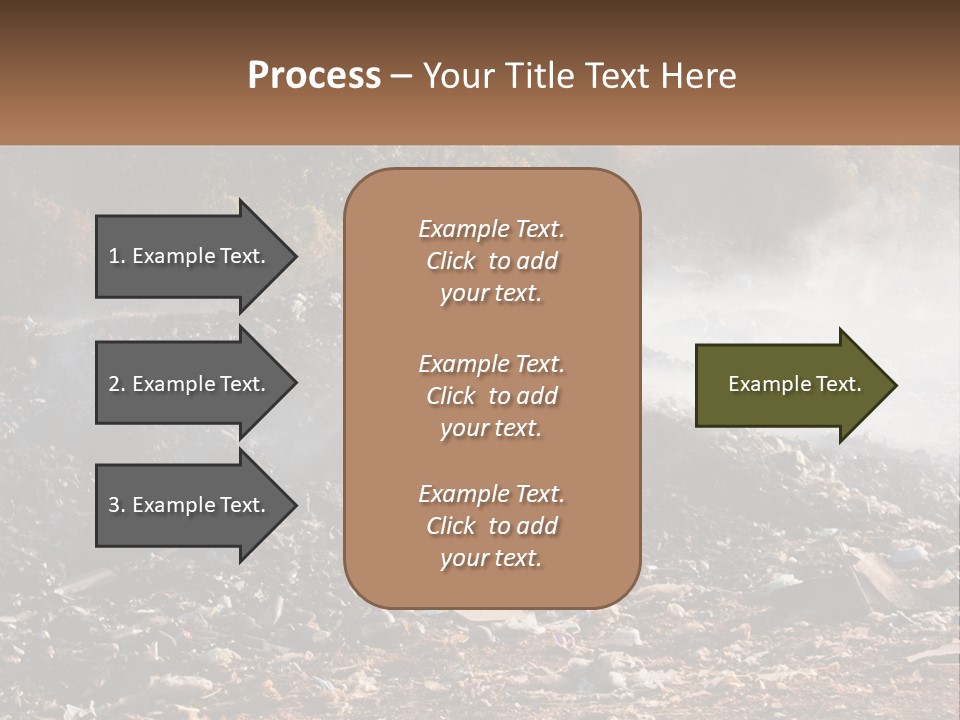 Garbage Dirty Burn PowerPoint Template