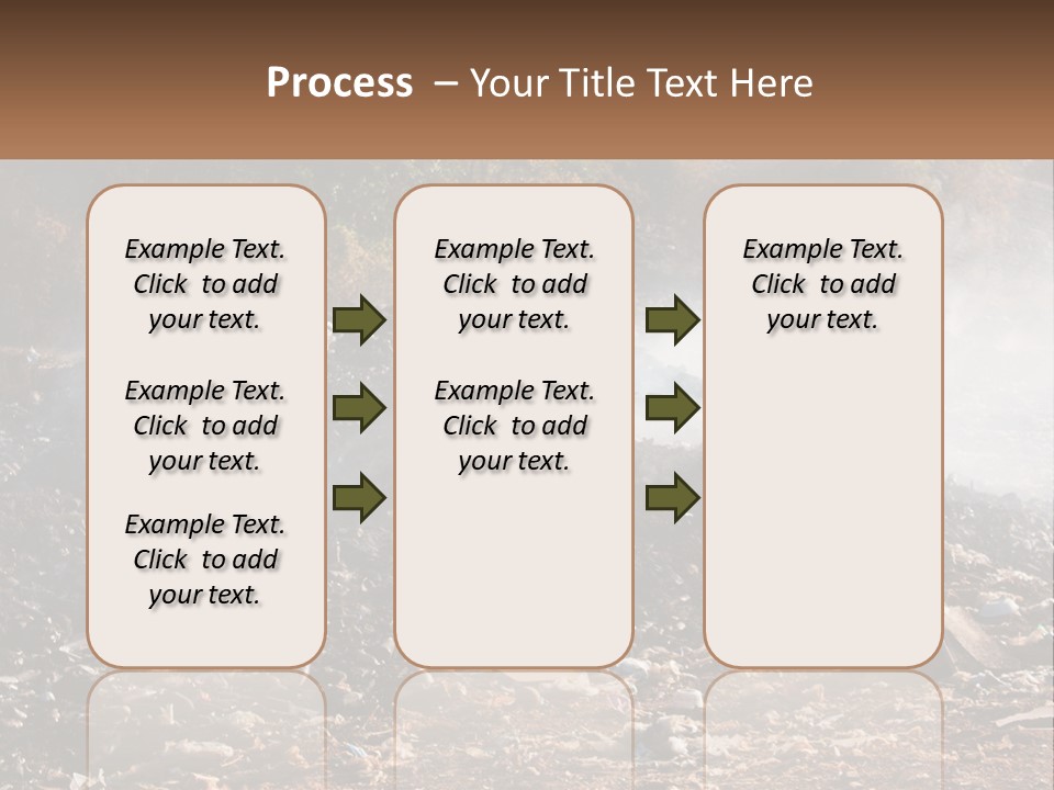 Garbage Dirty Burn PowerPoint Template