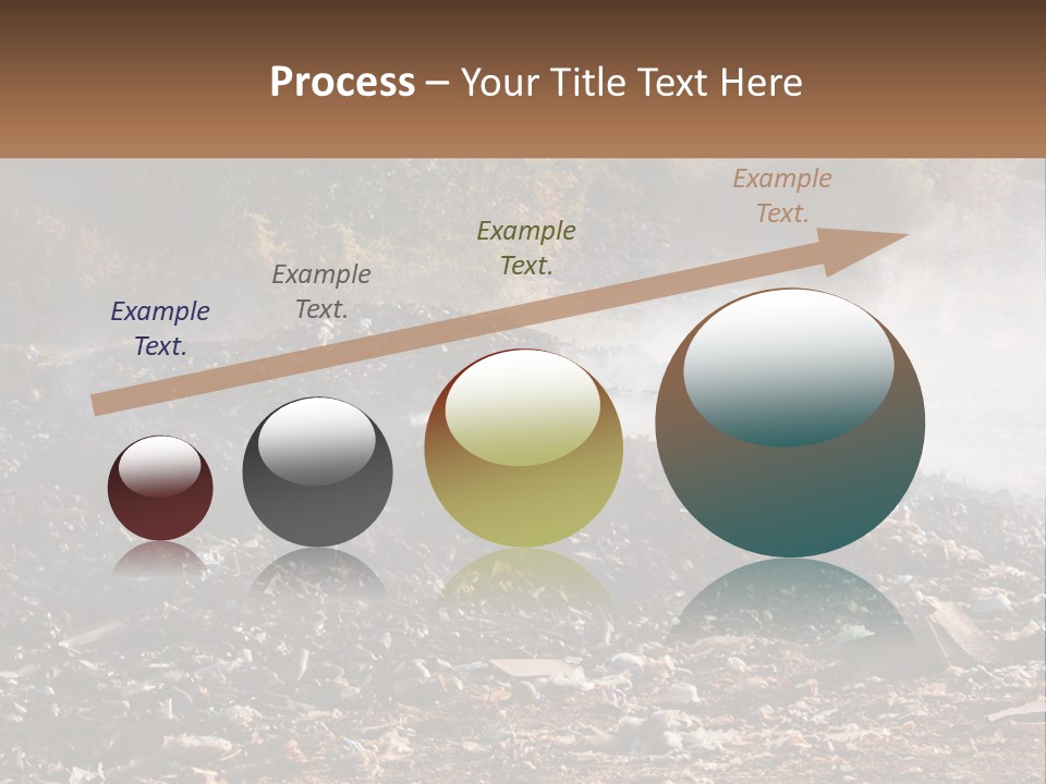 Garbage Dirty Burn PowerPoint Template