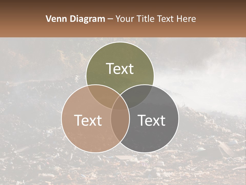 Garbage Dirty Burn PowerPoint Template