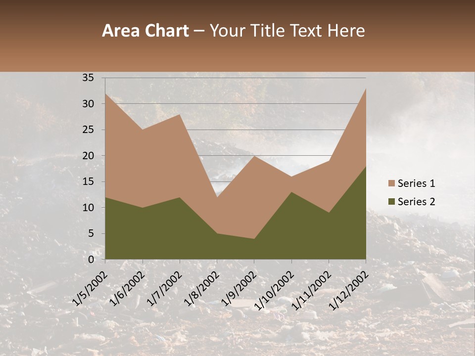 Garbage Dirty Burn PowerPoint Template