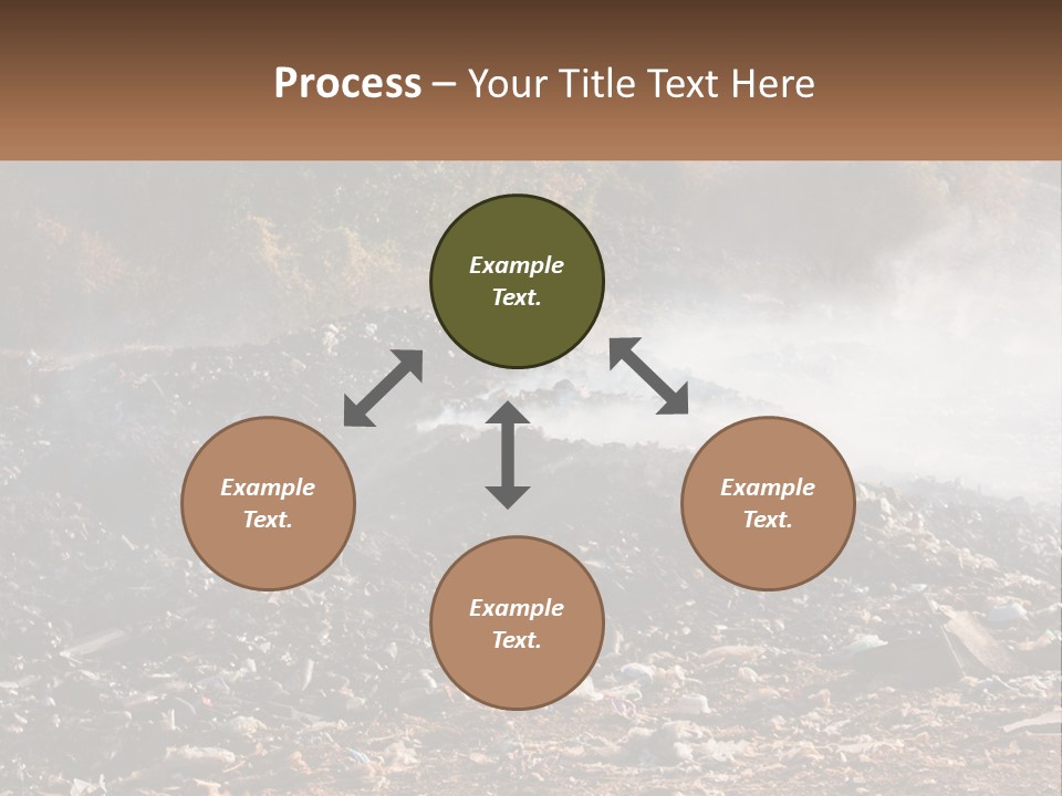 Garbage Dirty Burn PowerPoint Template