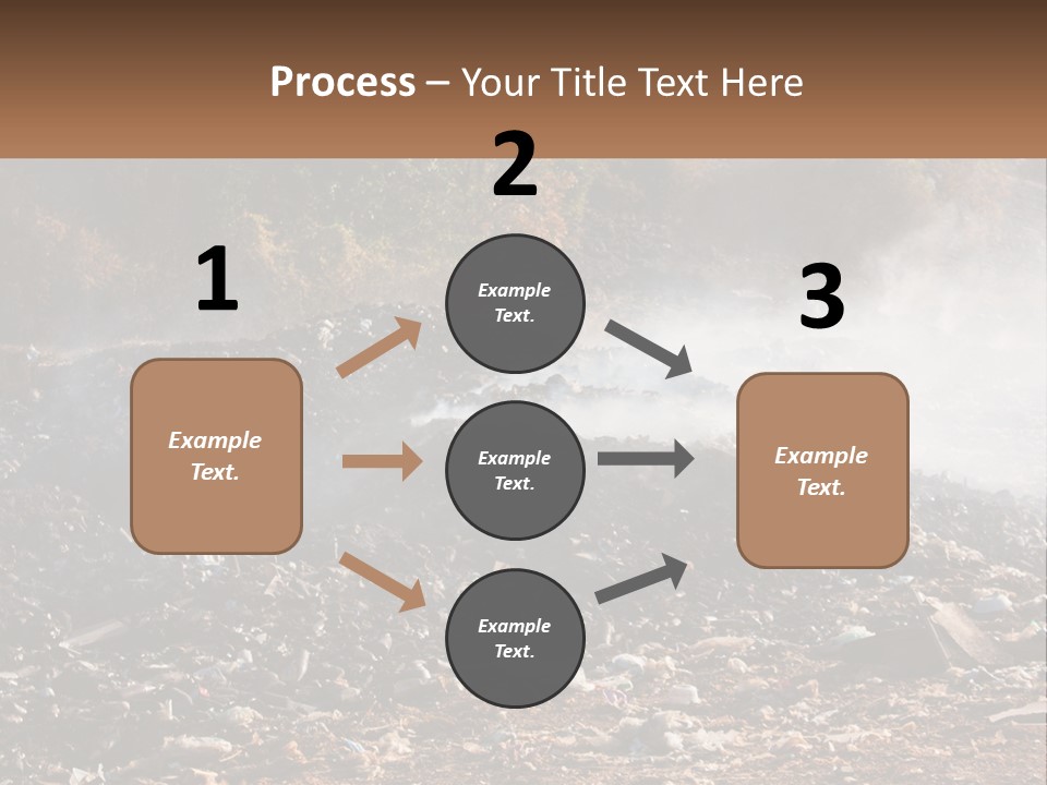 Garbage Dirty Burn PowerPoint Template