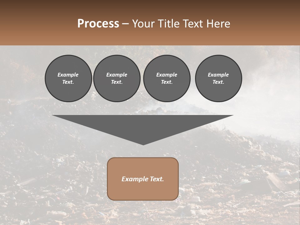 Garbage Dirty Burn PowerPoint Template