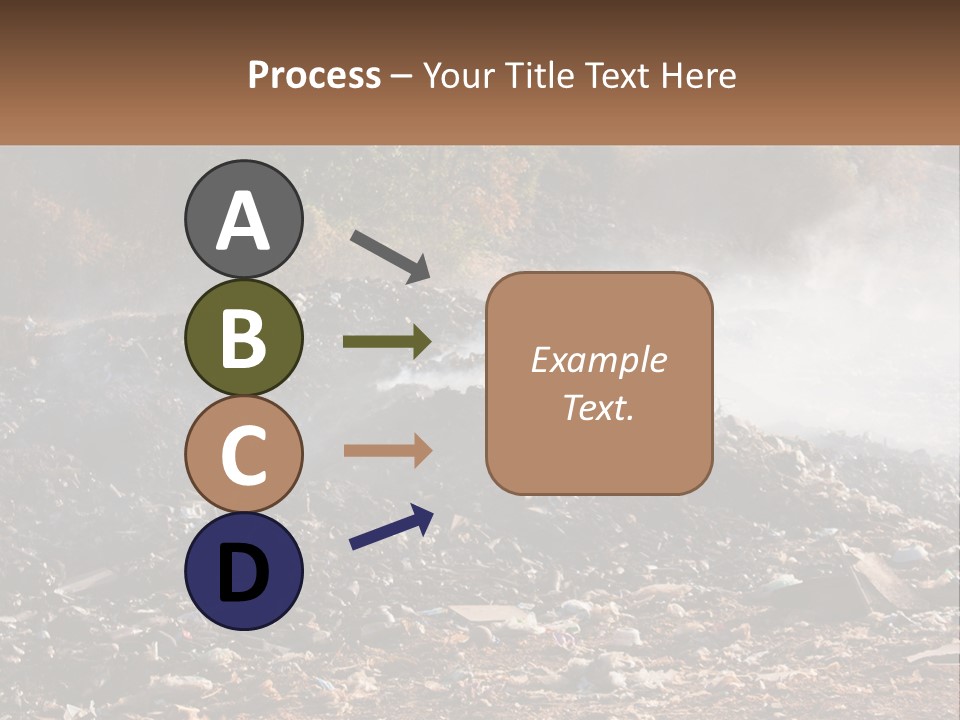 Garbage Dirty Burn PowerPoint Template