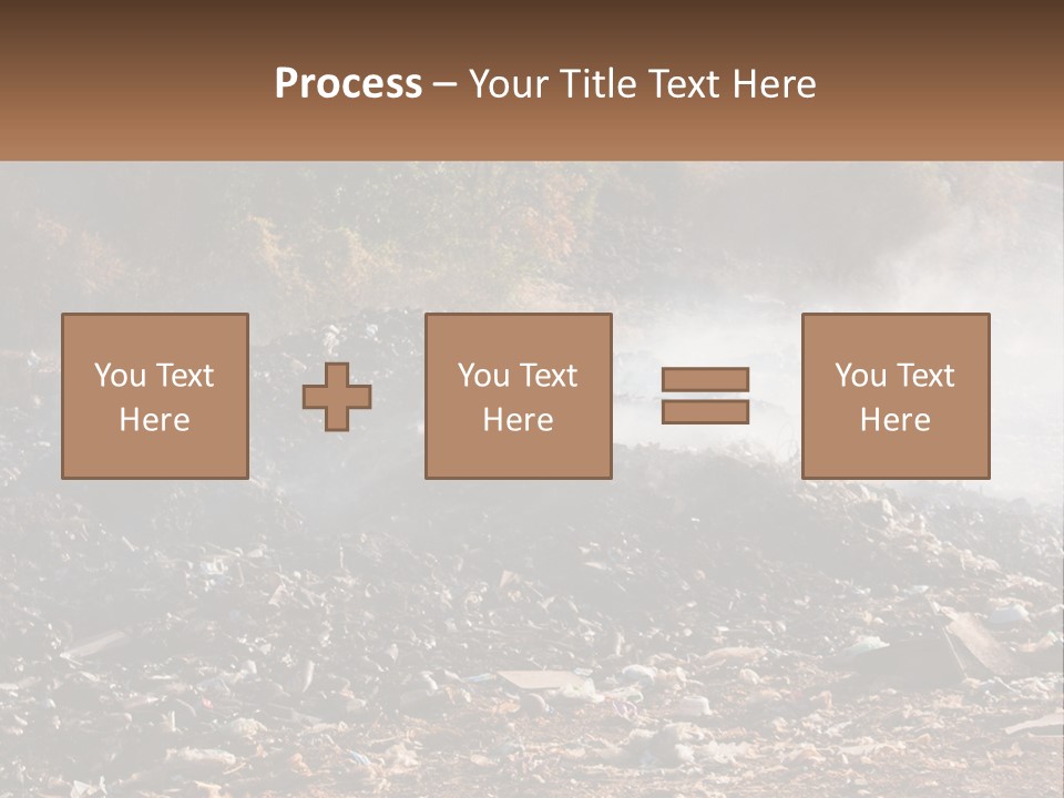 Garbage Dirty Burn PowerPoint Template