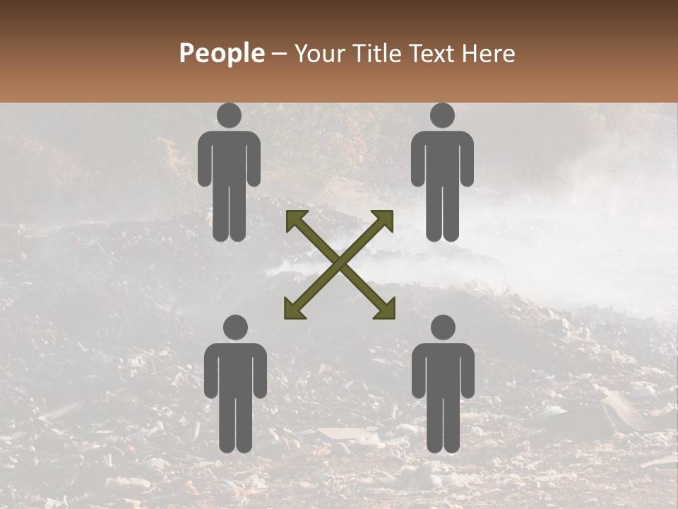 Garbage Dirty Burn PowerPoint Template