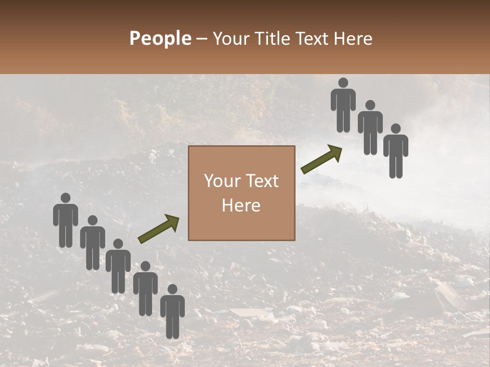 Garbage Dirty Burn PowerPoint Template