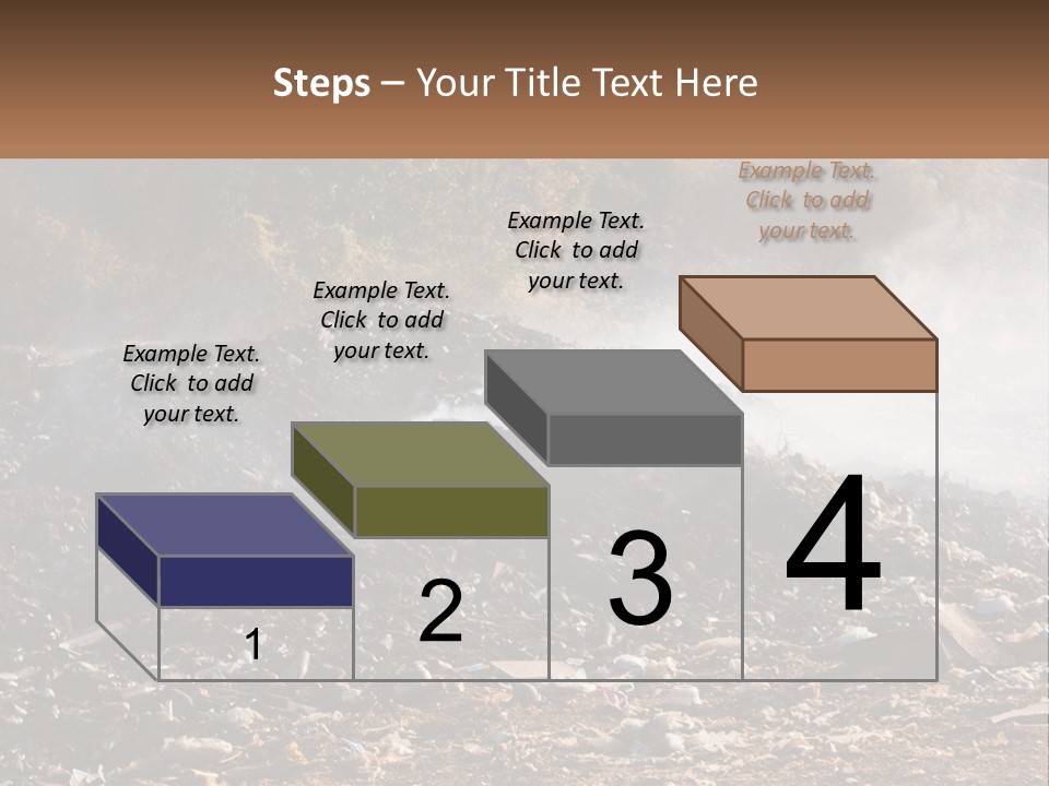 Garbage Dirty Burn PowerPoint Template