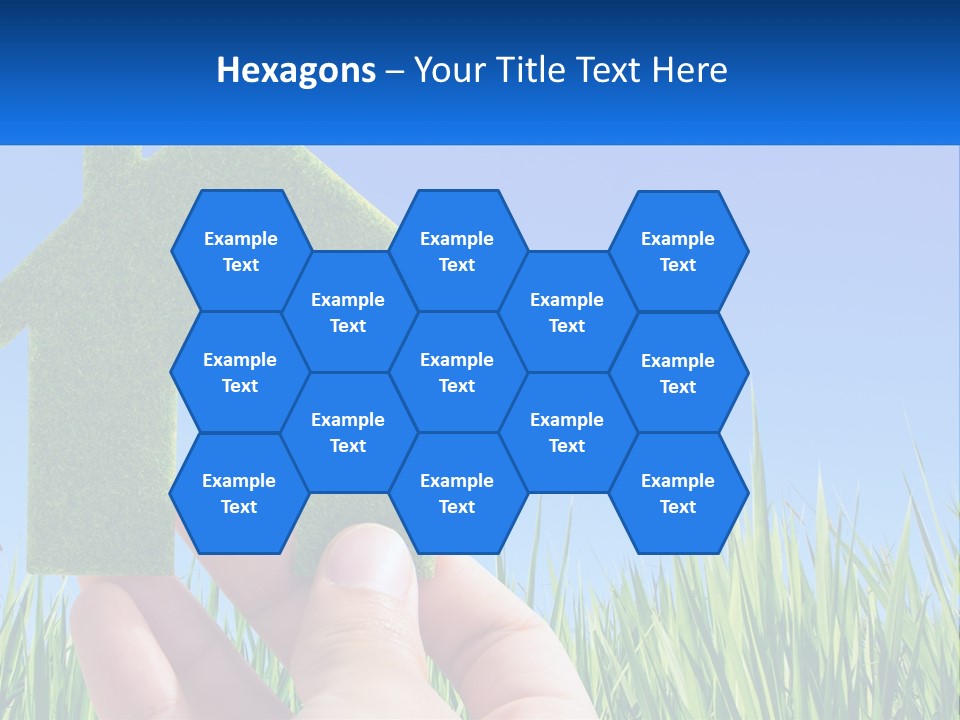 Nature Holding Property PowerPoint Template