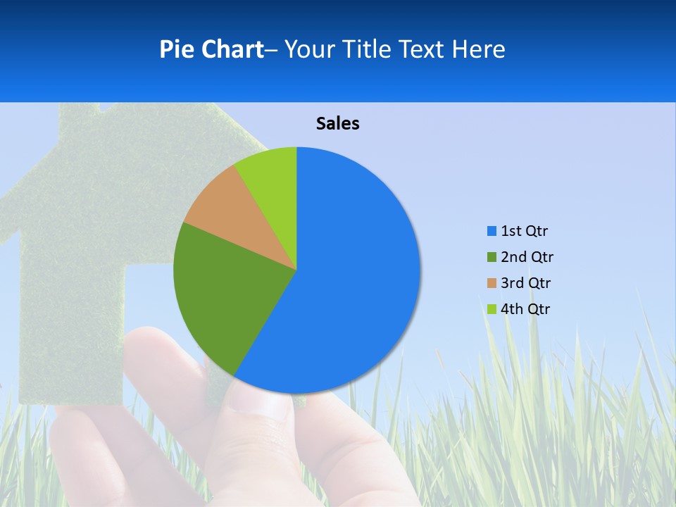 Nature Holding Property PowerPoint Template