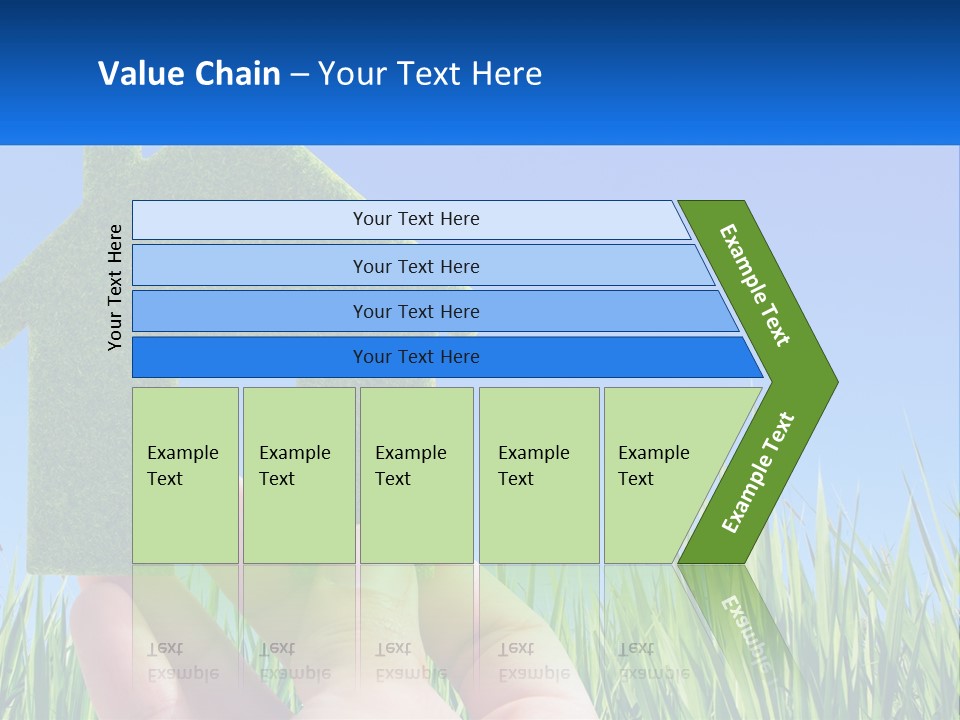 Nature Holding Property PowerPoint Template