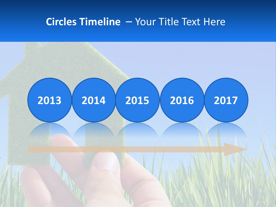 Nature Holding Property PowerPoint Template