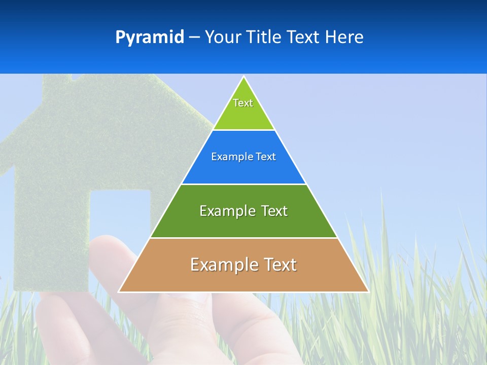 Nature Holding Property PowerPoint Template