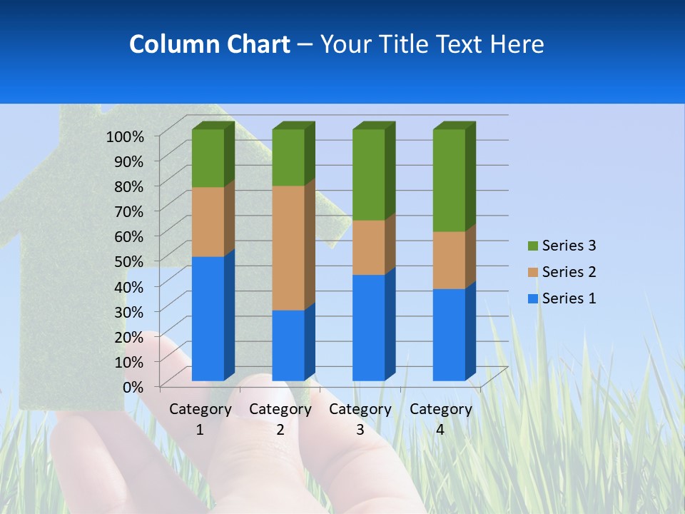 Nature Holding Property PowerPoint Template