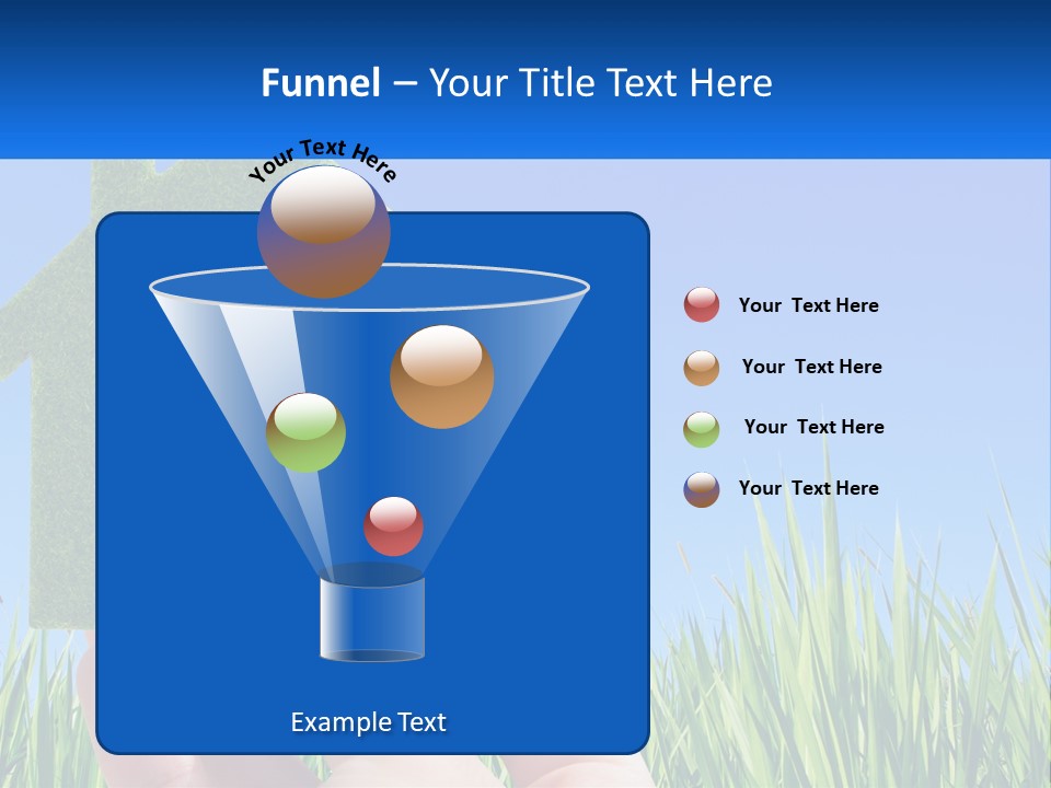Nature Holding Property PowerPoint Template