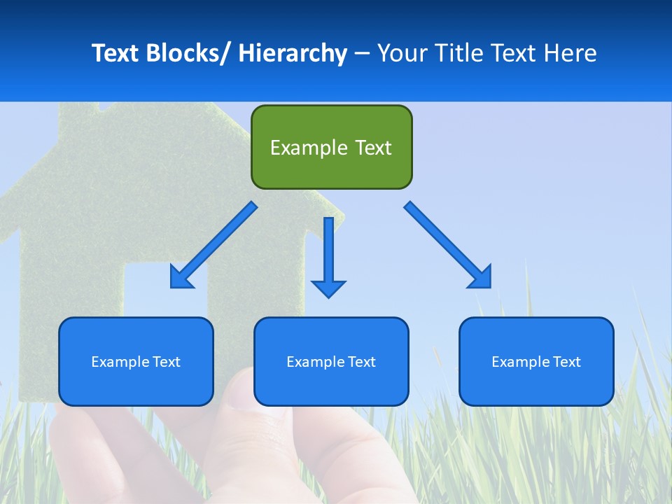 Nature Holding Property PowerPoint Template