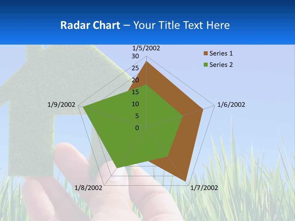 Nature Holding Property PowerPoint Template