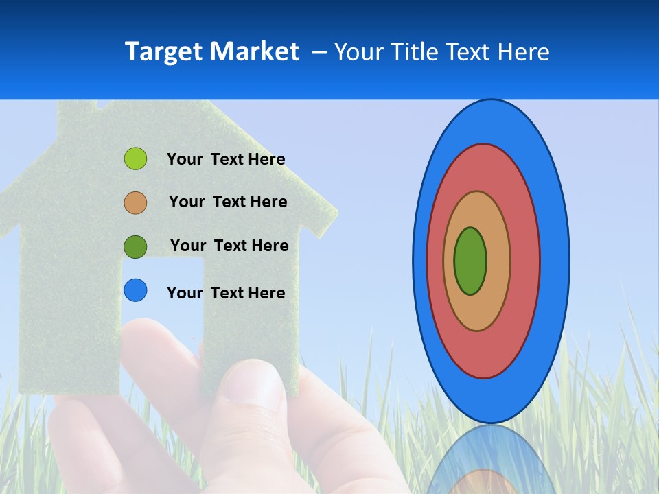 Nature Holding Property PowerPoint Template