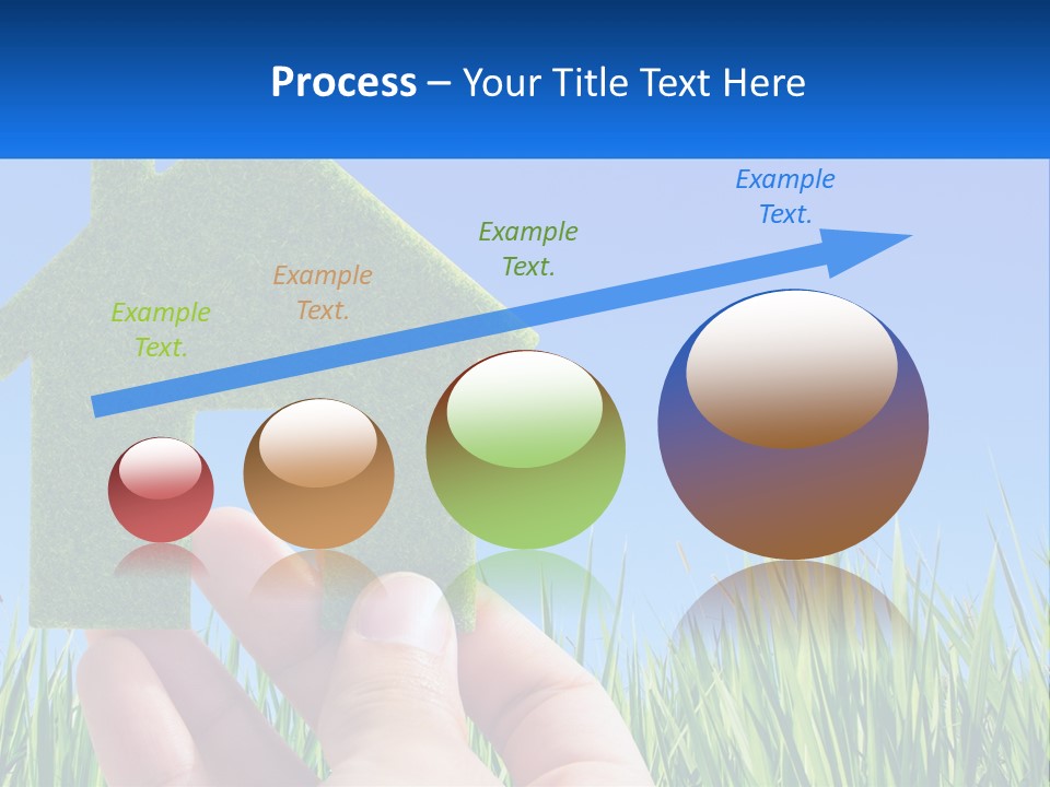 Nature Holding Property PowerPoint Template