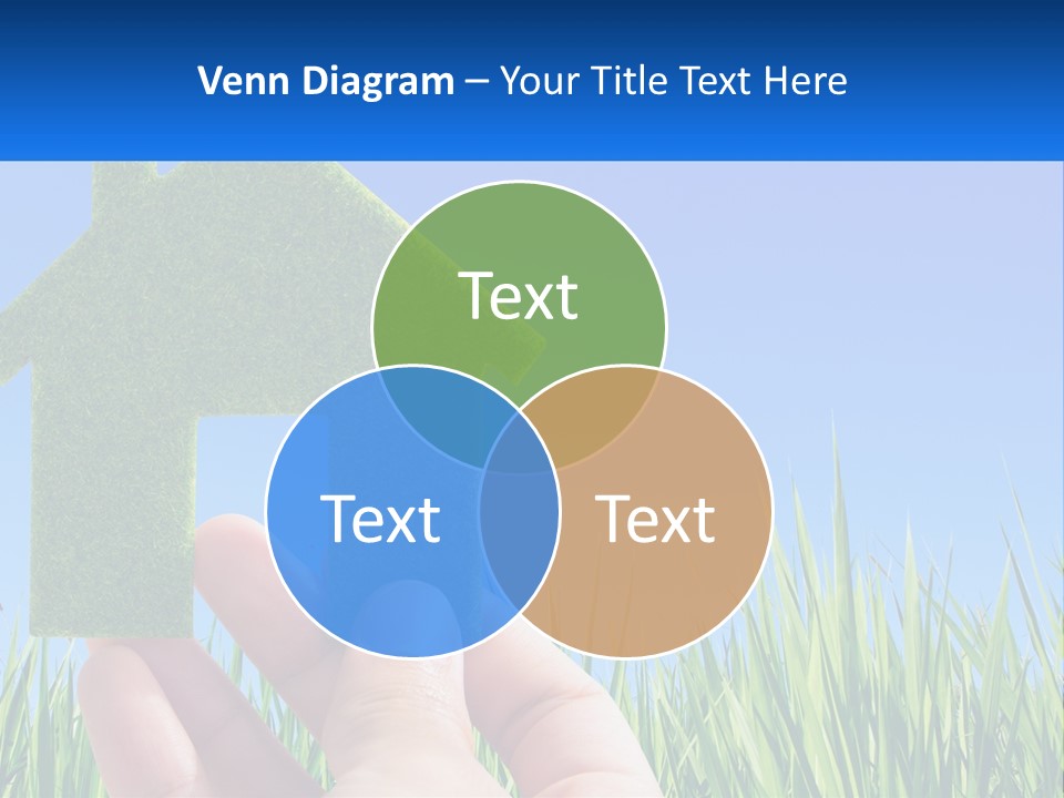 Nature Holding Property PowerPoint Template