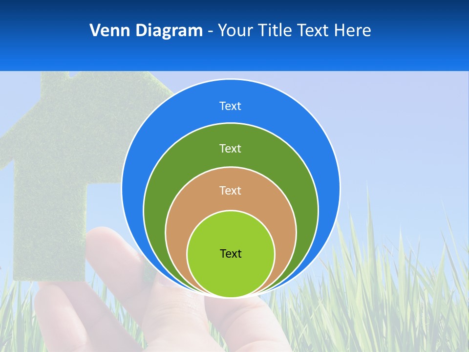 Nature Holding Property PowerPoint Template