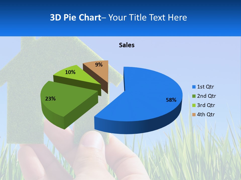 Nature Holding Property PowerPoint Template