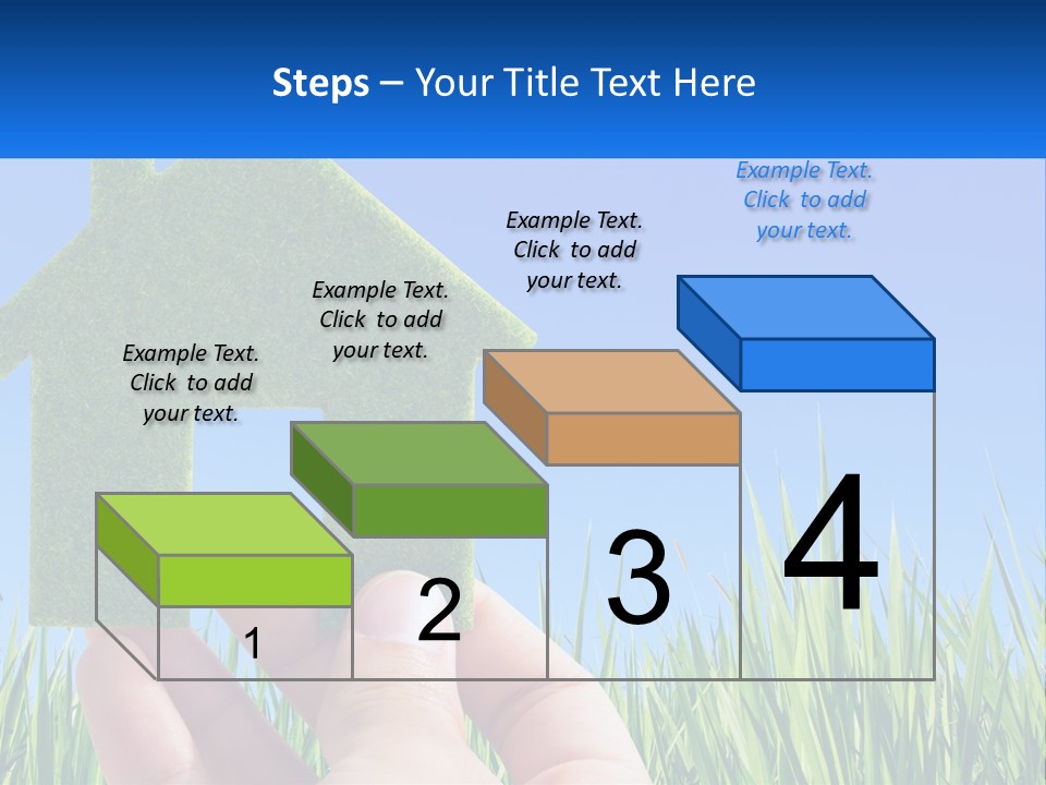 Nature Holding Property PowerPoint Template