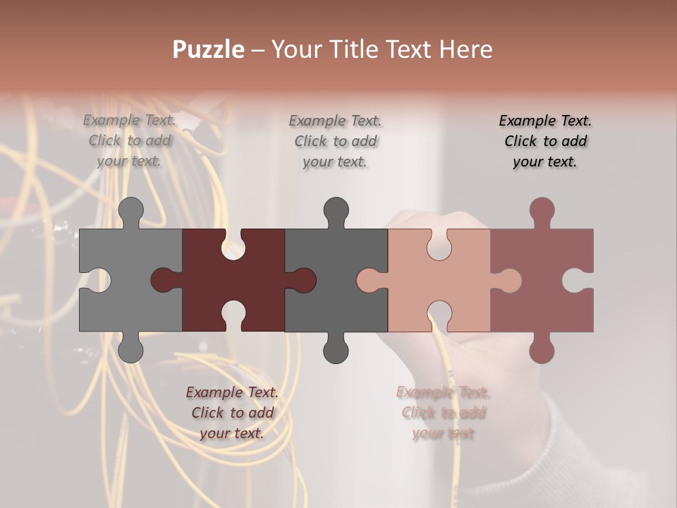 Network Connection Expertise PowerPoint Template