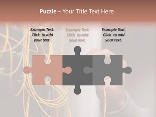 Network Connection Expertise PowerPoint Template