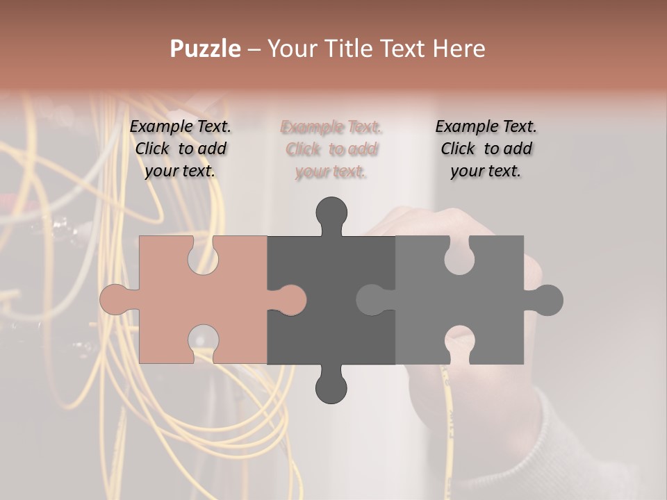 Network Connection Expertise PowerPoint Template