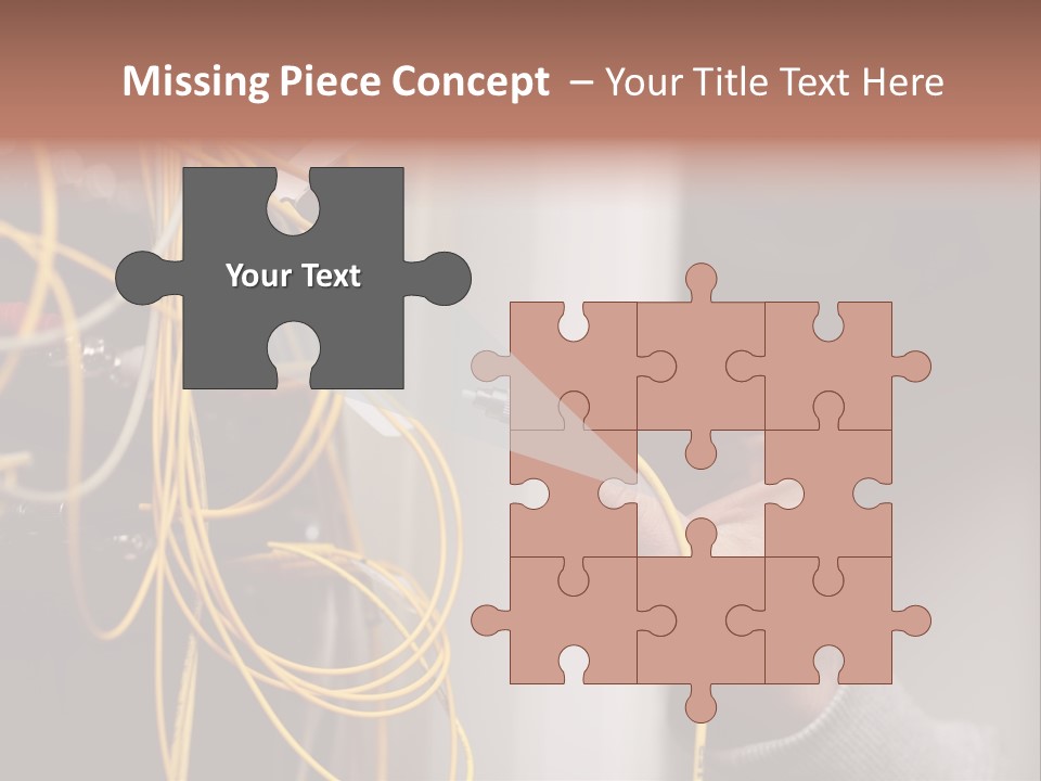 Network Connection Expertise PowerPoint Template