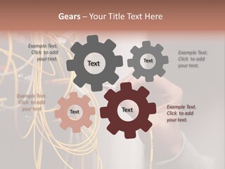 Network Connection Expertise PowerPoint Template