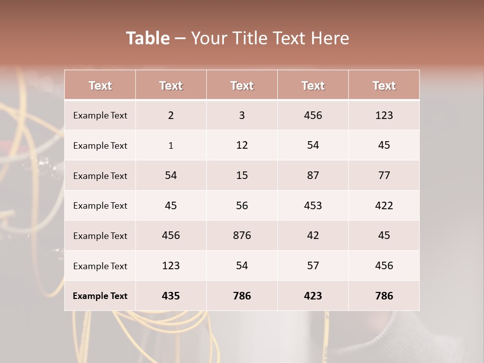 Network Connection Expertise PowerPoint Template