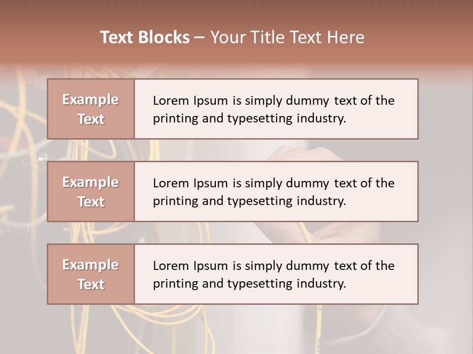 Network Connection Expertise PowerPoint Template