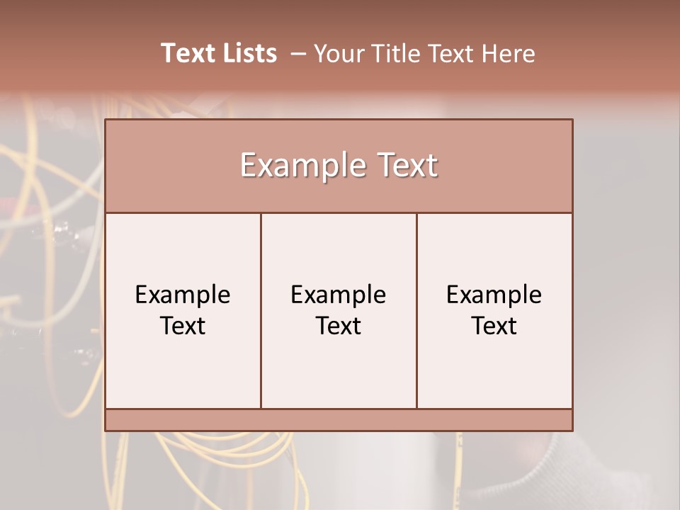 Network Connection Expertise PowerPoint Template