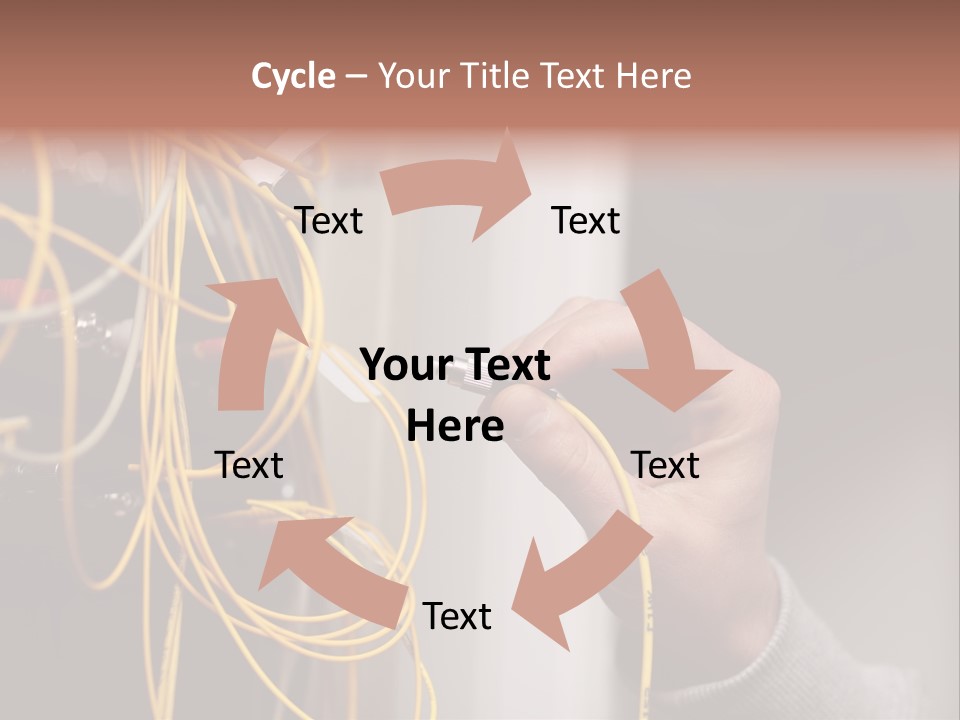 Network Connection Expertise PowerPoint Template