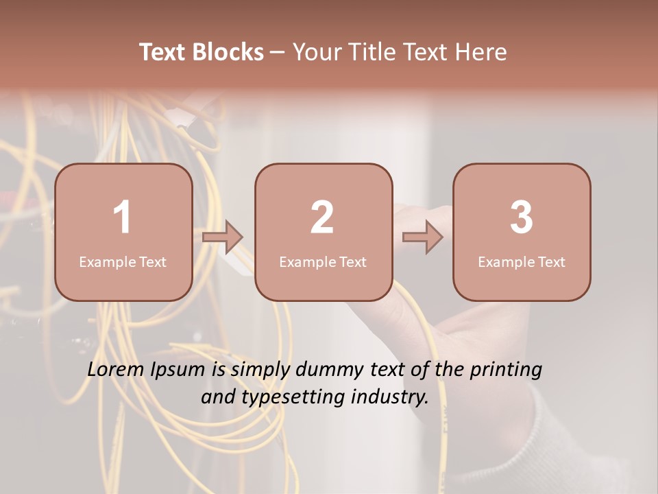 Network Connection Expertise PowerPoint Template