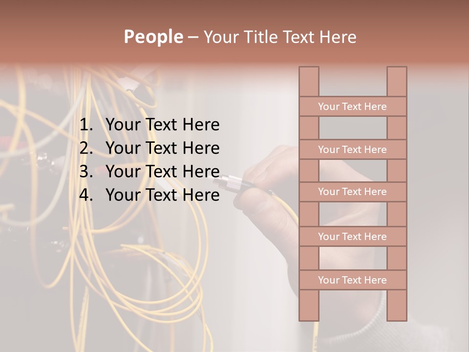 Network Connection Expertise PowerPoint Template